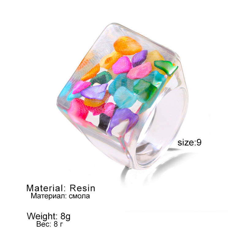 Fruit Block Ring