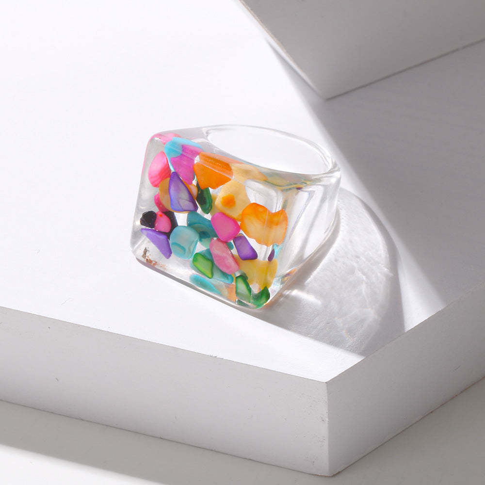 Fruit Block Ring