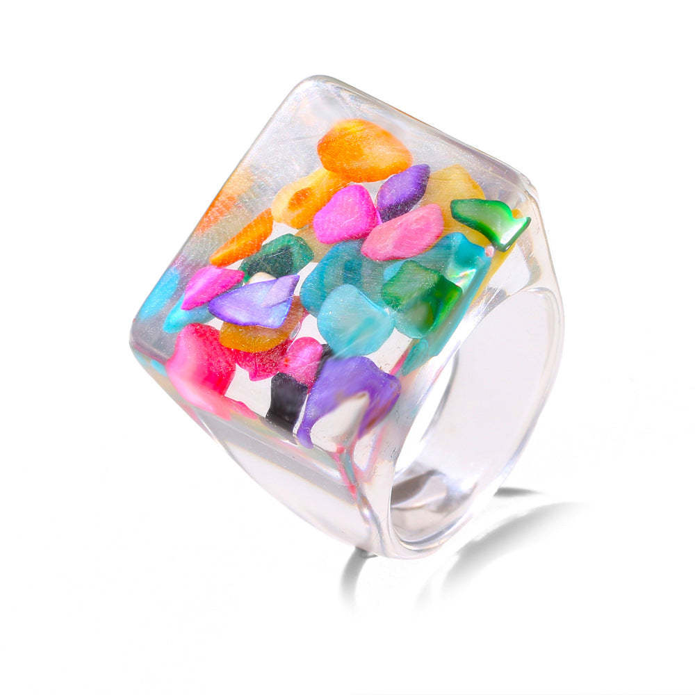 Fruit Block Ring