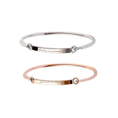 Believe In Yourself Buckle Bracelet-37bracelet