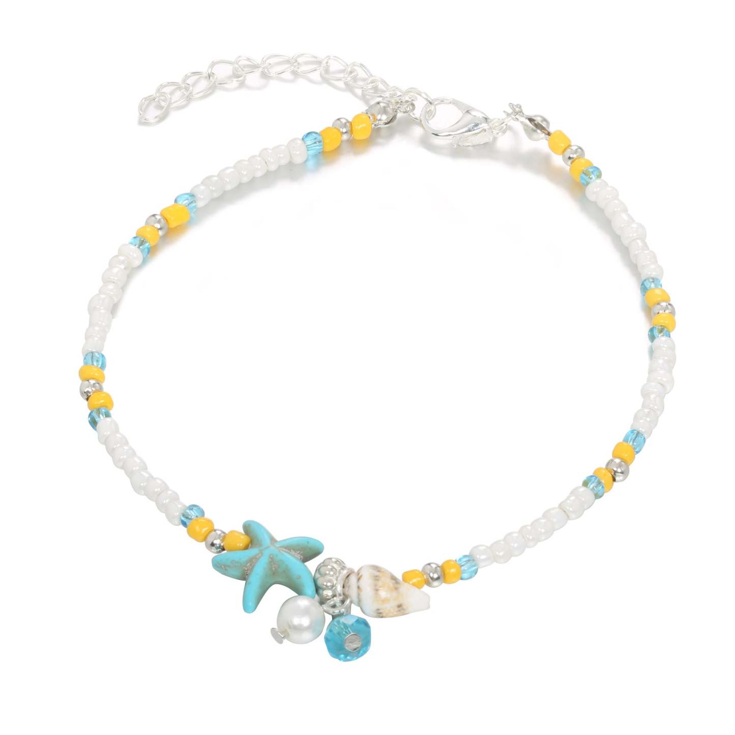 Conch Starfish Feet Chain