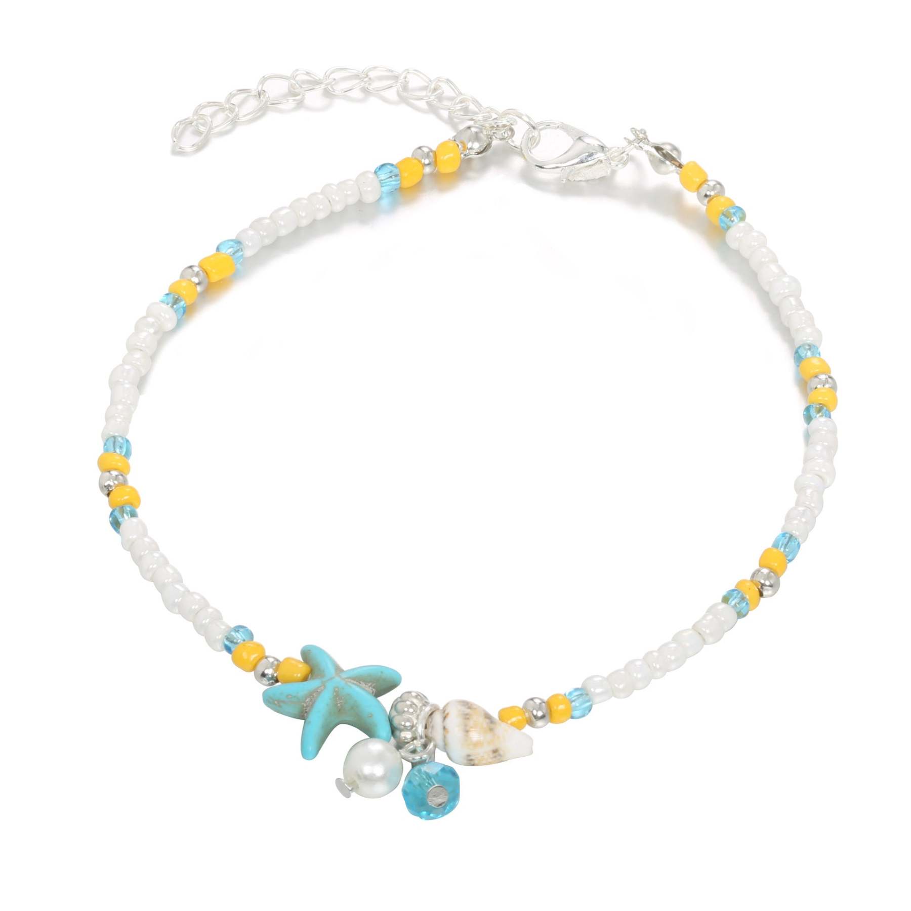 Conch Starfish Feet Chain