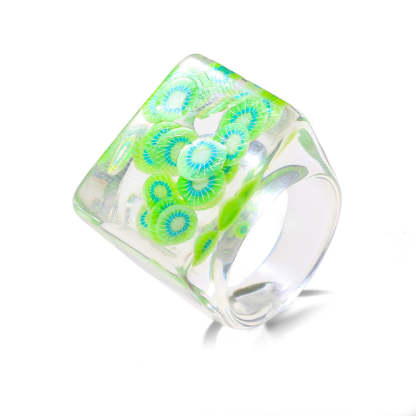 Fruit Block Ring
