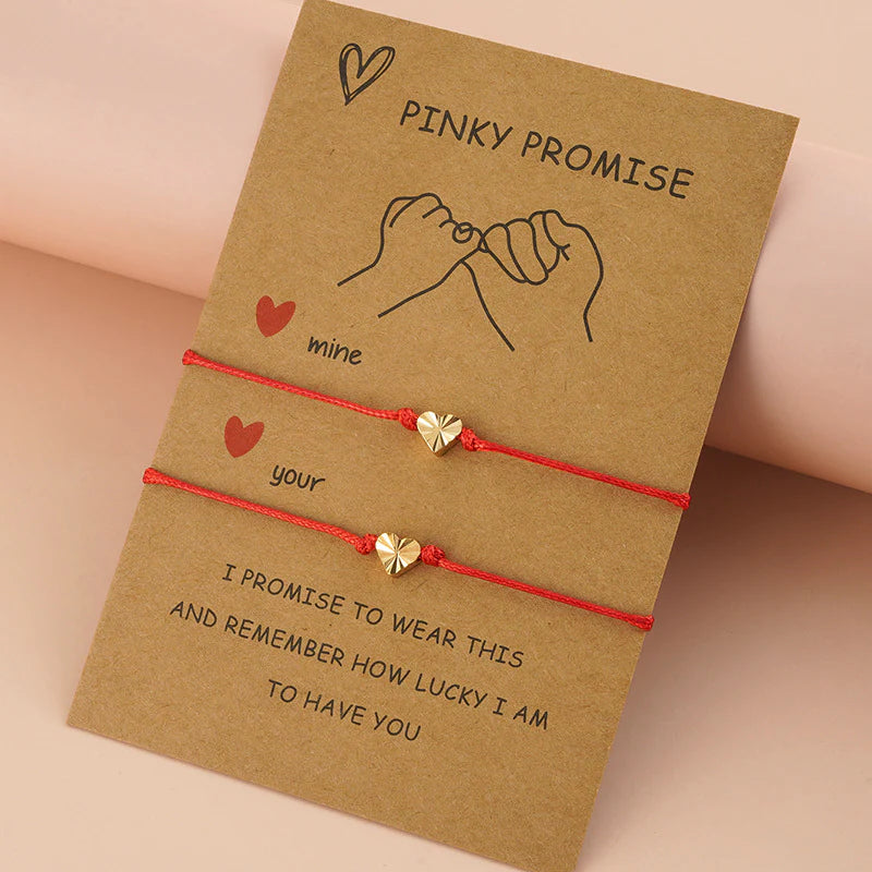 Love Promise Red Bracelet