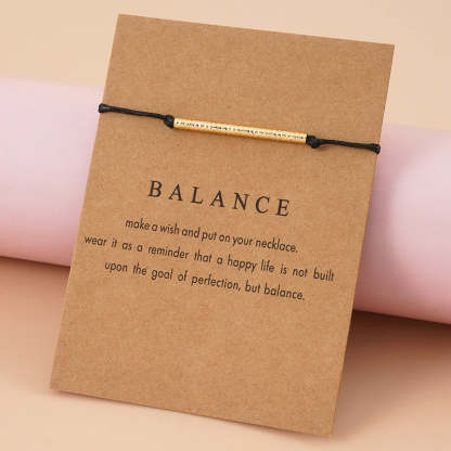 Long Balance Bracelet