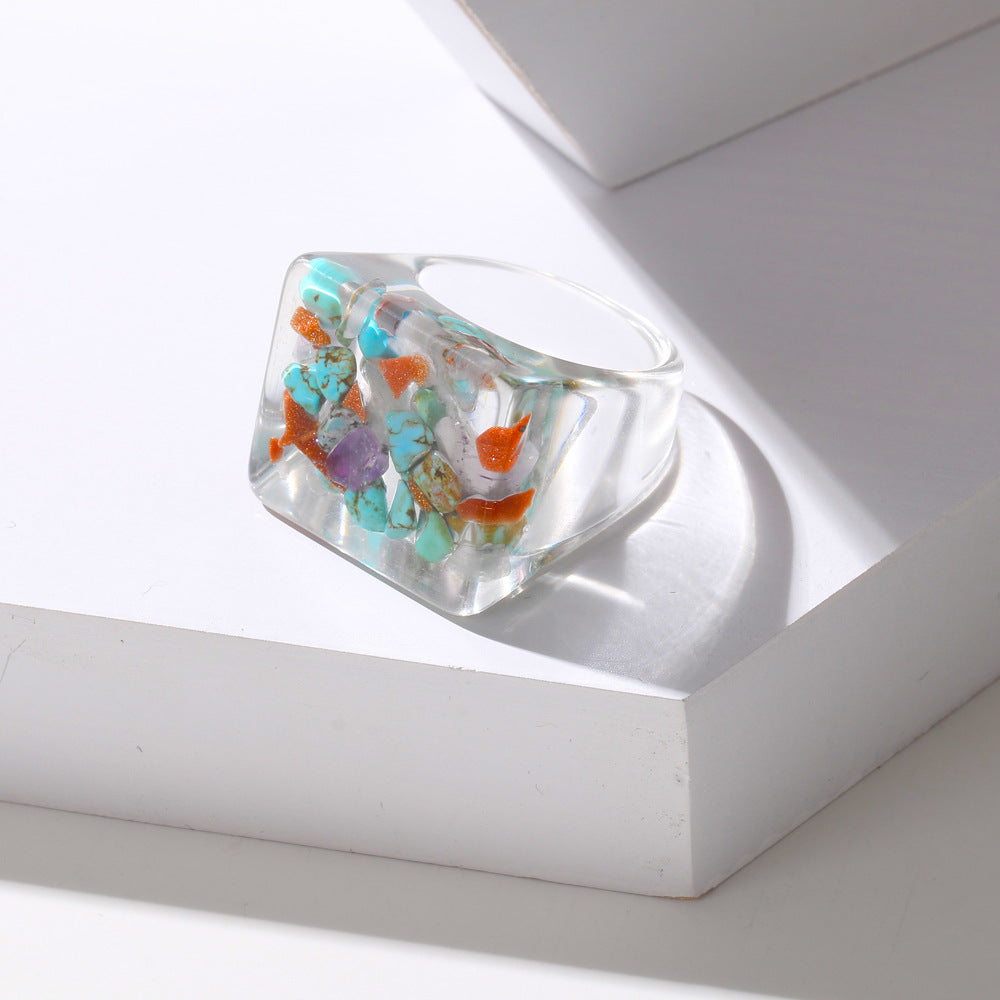 Fruit Block Ring