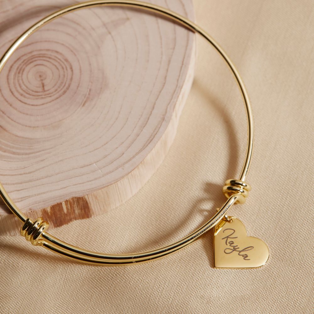 For Mother - Moms Can Keep Their Kids In The Heart Custom Engraved Name Bracelet