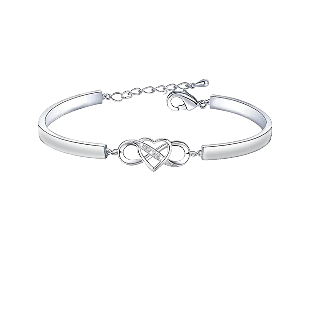 For Granddaughter - I Love You Through And Through Infinity Bracelet-37bracelet