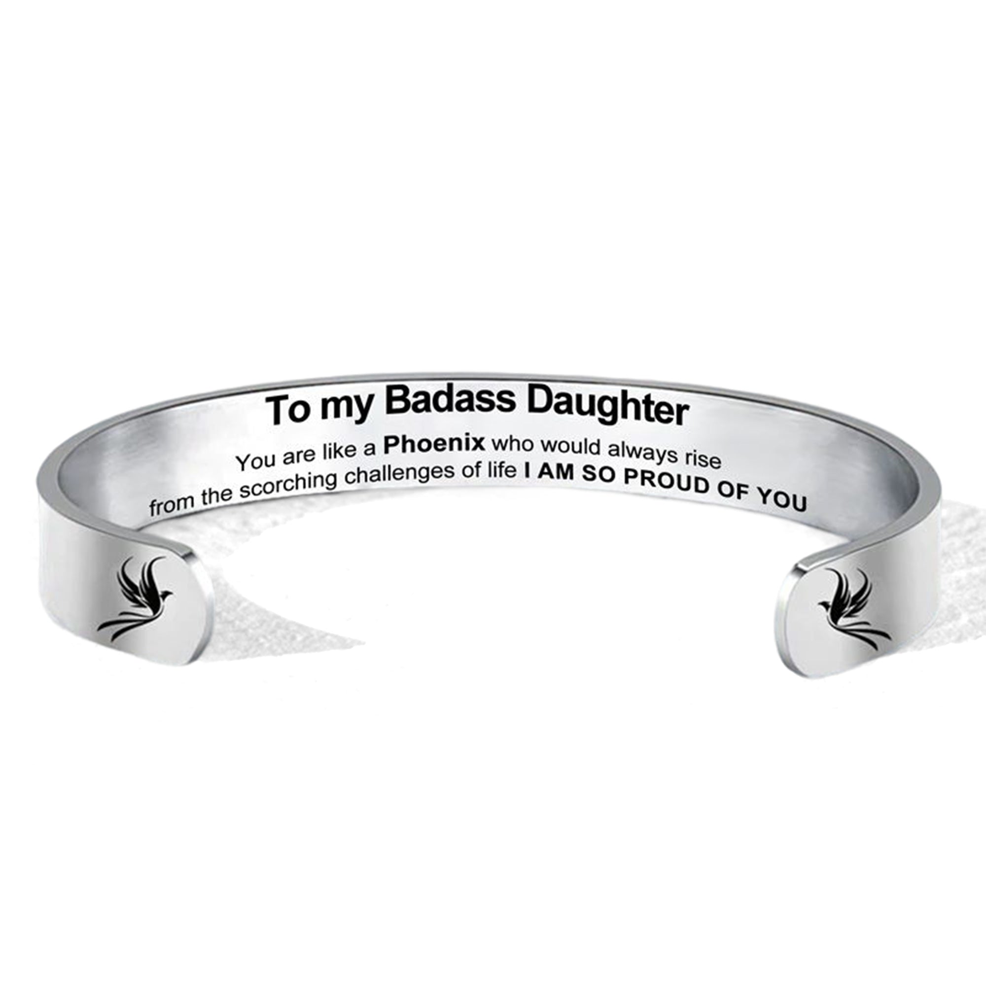 For Daughter- I Am So Proud Of You Pheonix Bracelet-37bracelet