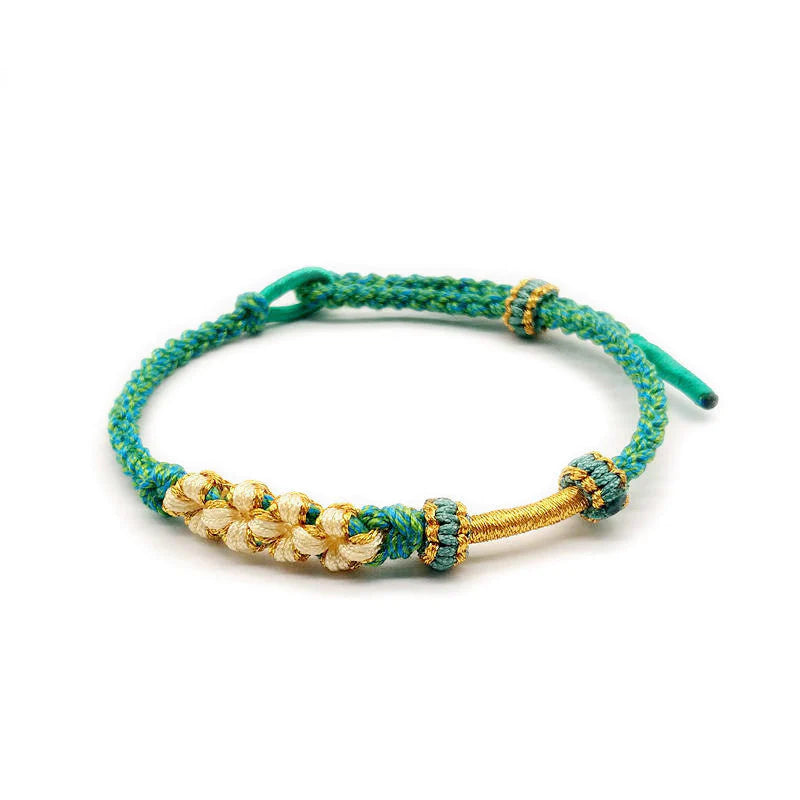 For Niece - Aunt and Niece A link that can never be undone Peach Blossom Knot Bracelet