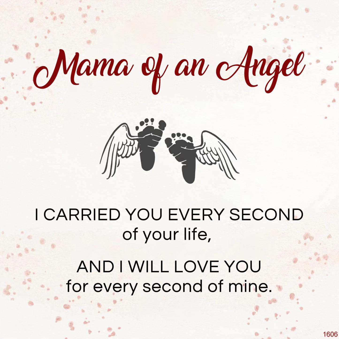 For Memorial - Mama Of An Angel Wing  Bracelet