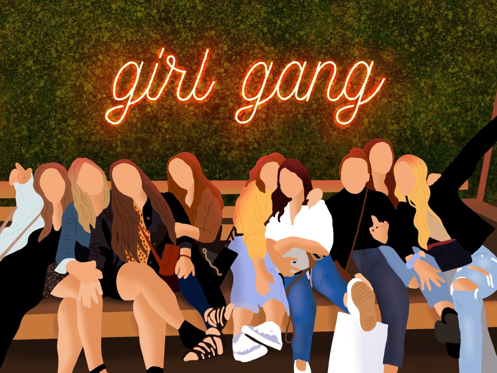 Girl Gang by Brianna Olson on Dribbble