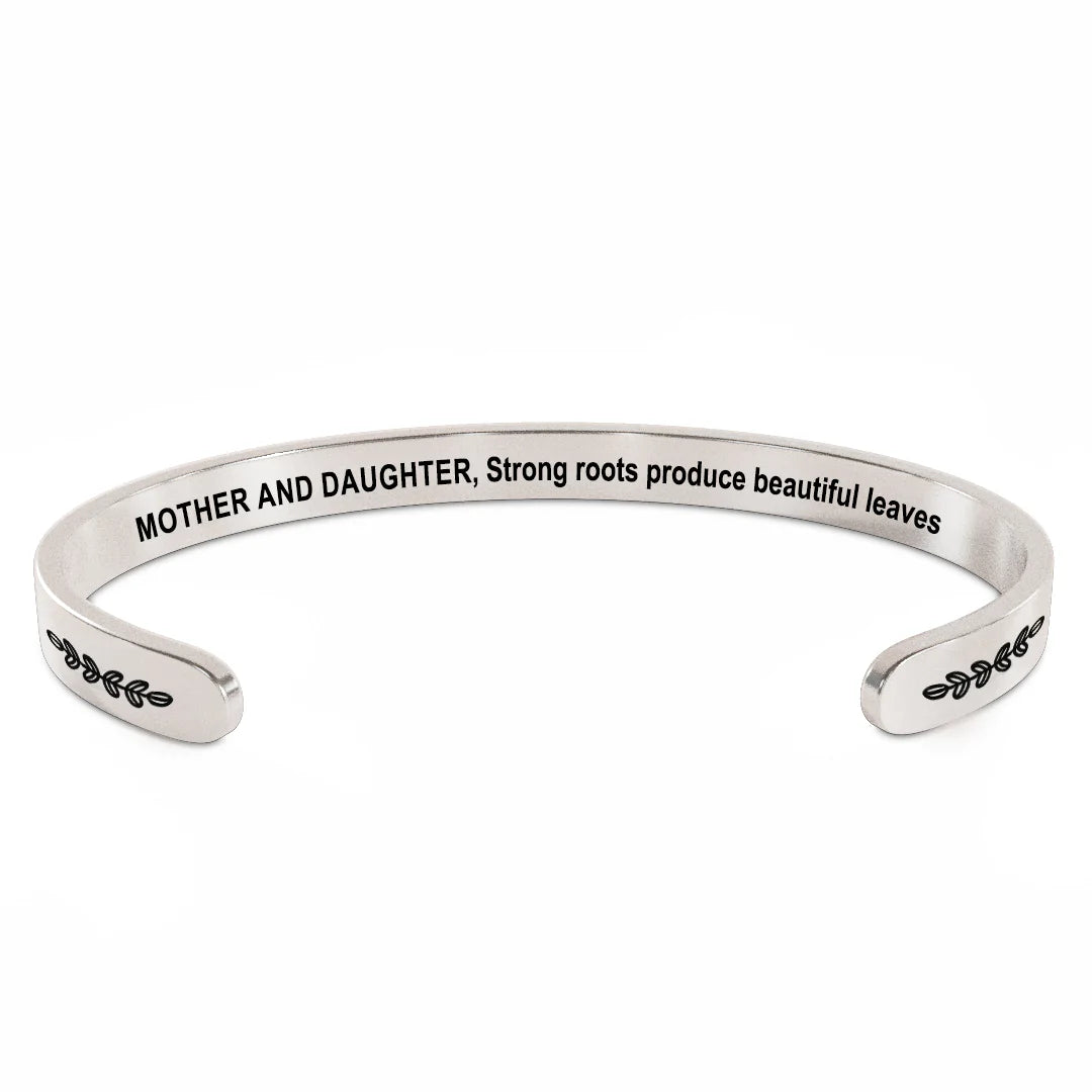 For Mom - Strong Roots Produce Beautiful Leaves Bracelet