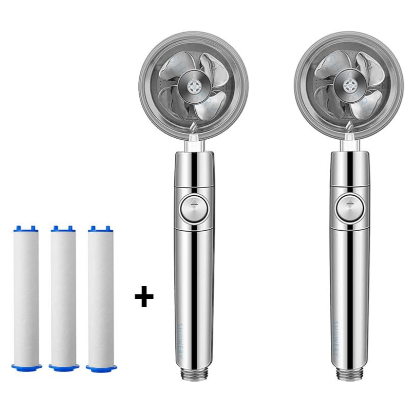 Propeller Driven Shower Head