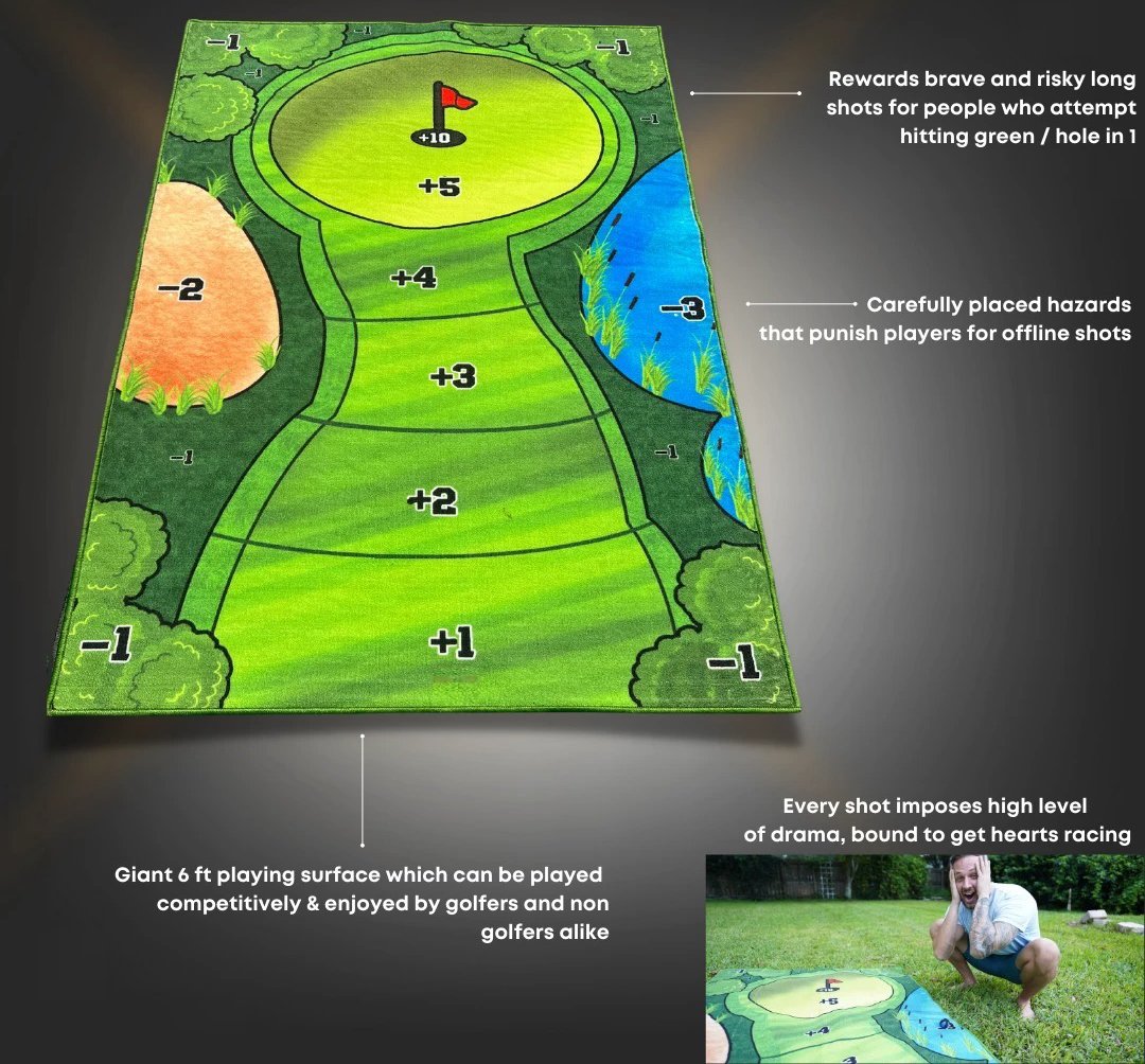 TeeTimeTrio™-Golf Game Set