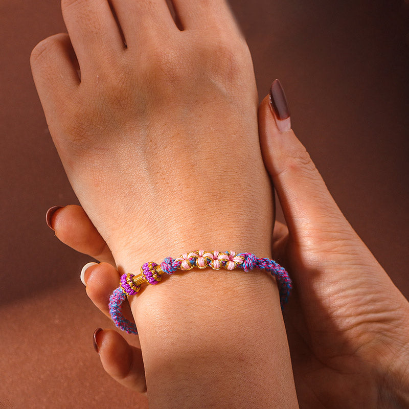 Brothers & Sisters Peach Blossom Knot Bracelet