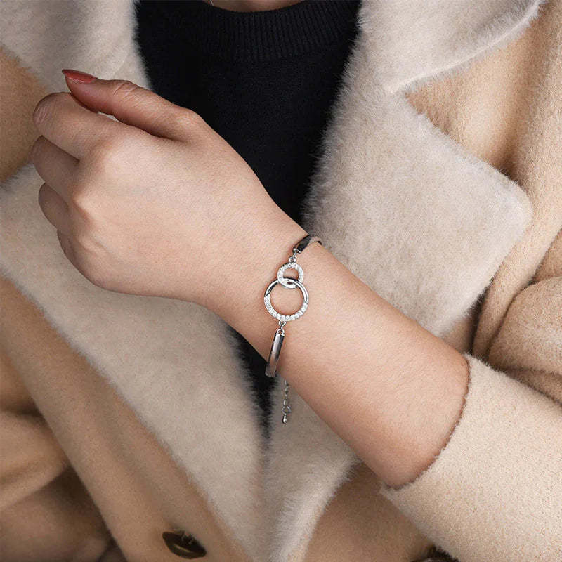 For Daughter-in-law - You Are Also My Daughter-in-heart Circle Bracelet