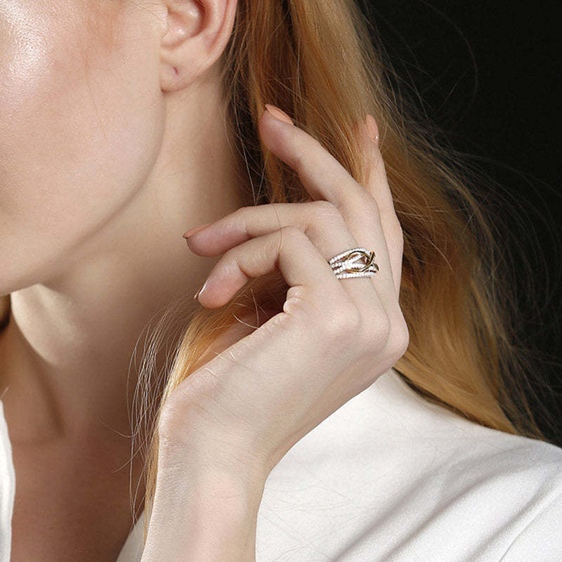 Infinite Love Unbreakable Bond Infinity Ring