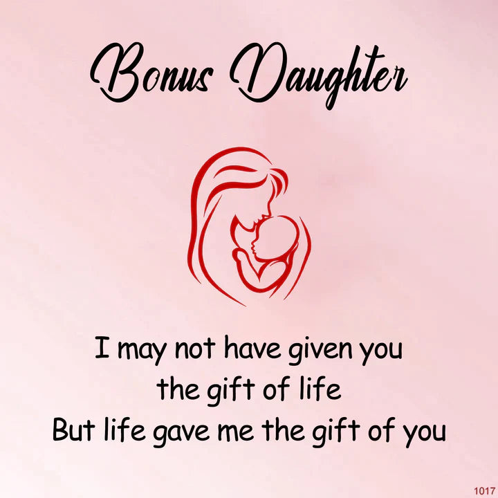 For Bonus daughter - life gave me the gift of you knot Bracelet