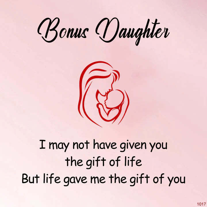 For Bonus daughter - life gave me the gift of you knot Bracelet