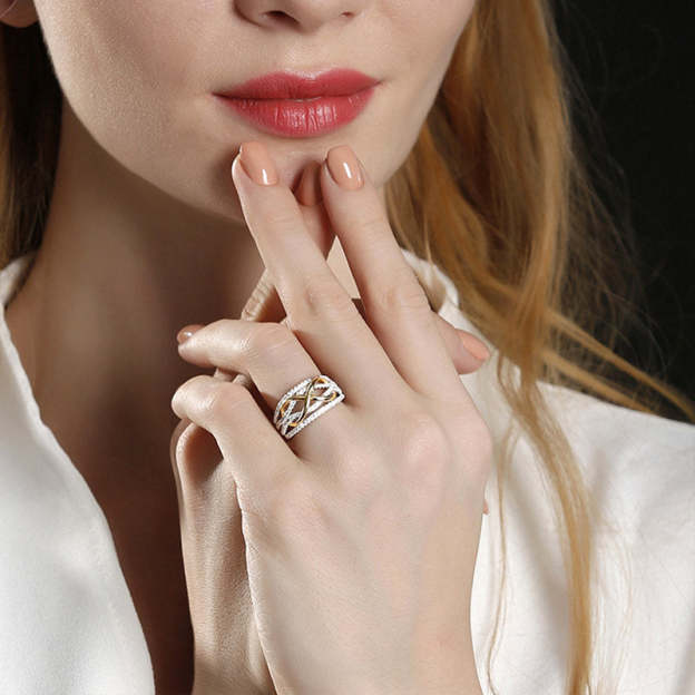 Infinite Love Unbreakable Bond Infinity Ring