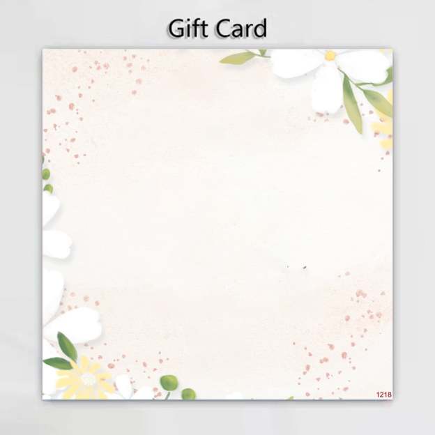 Peach Blossom Knot Bracelet with Blank Card