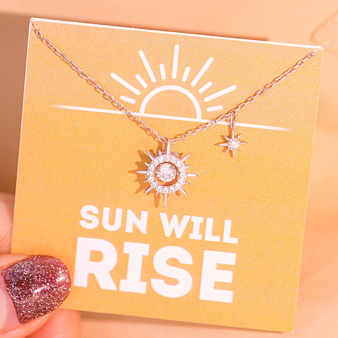 S925 Sun Will Rise Necklace