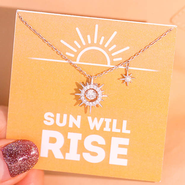 S925 Sun Will Rise Necklace