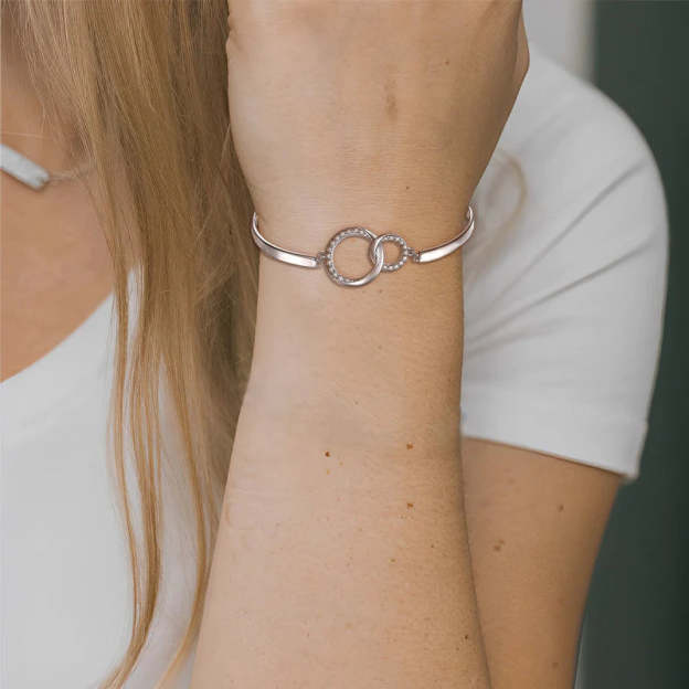 For Daughter-in-law - You Are Also My Daughter-in-heart Circle Bracelet