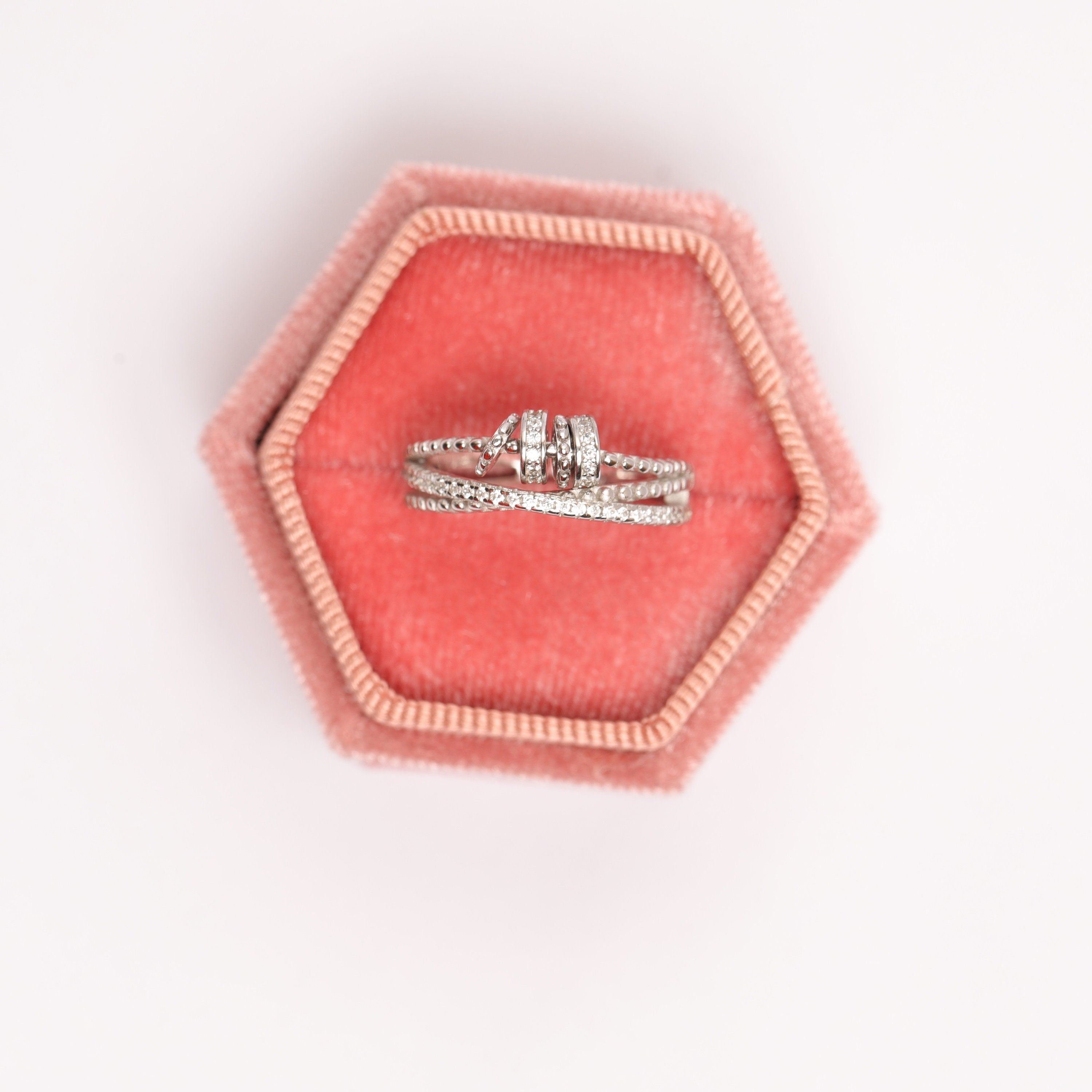 For Daughter - S925 Drive Away Your Anxiety Fidget Ring