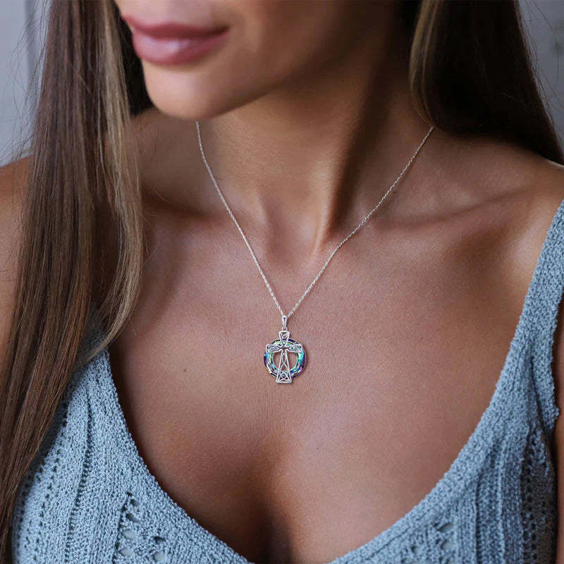 Hollow Cross Necklace