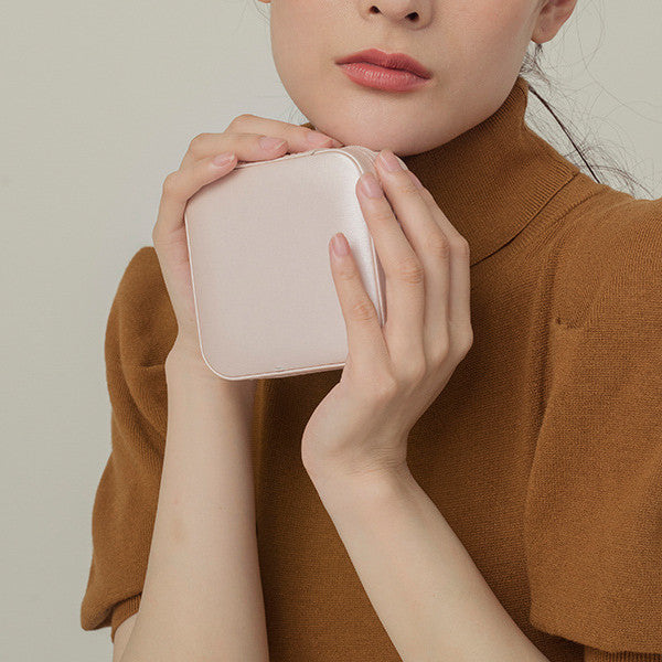 Pink Zipper Storage Jewelry Pack