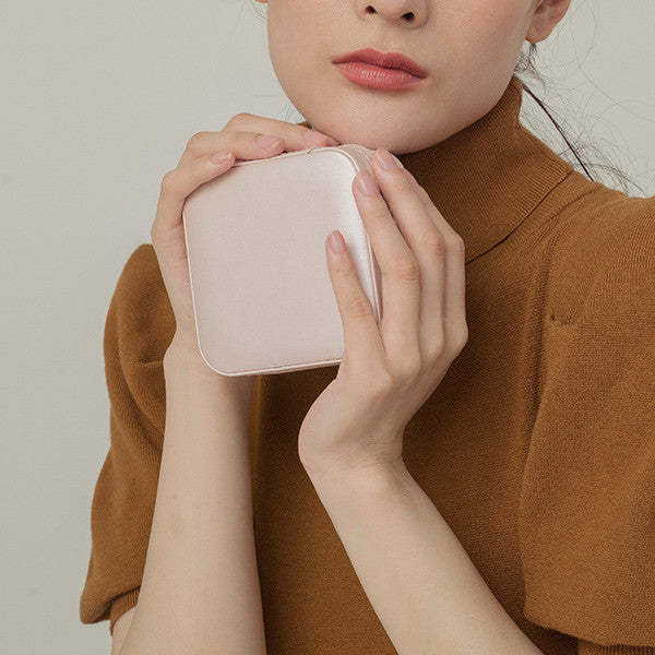 Pink Zipper Storage Jewelry Pack