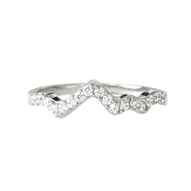 S925 Even Though Life May be Hard Right Now It'll be Beautiful When You Get to The Top Ring in Rose Gold