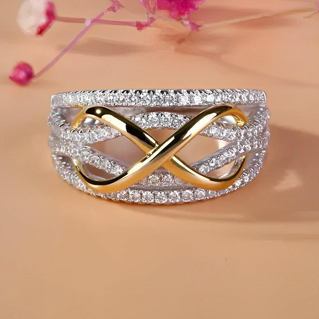 Infinite Love Unbreakable Bond Infinity Ring