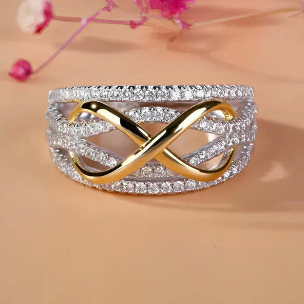 Infinite Love Unbreakable Bond Infinity Ring