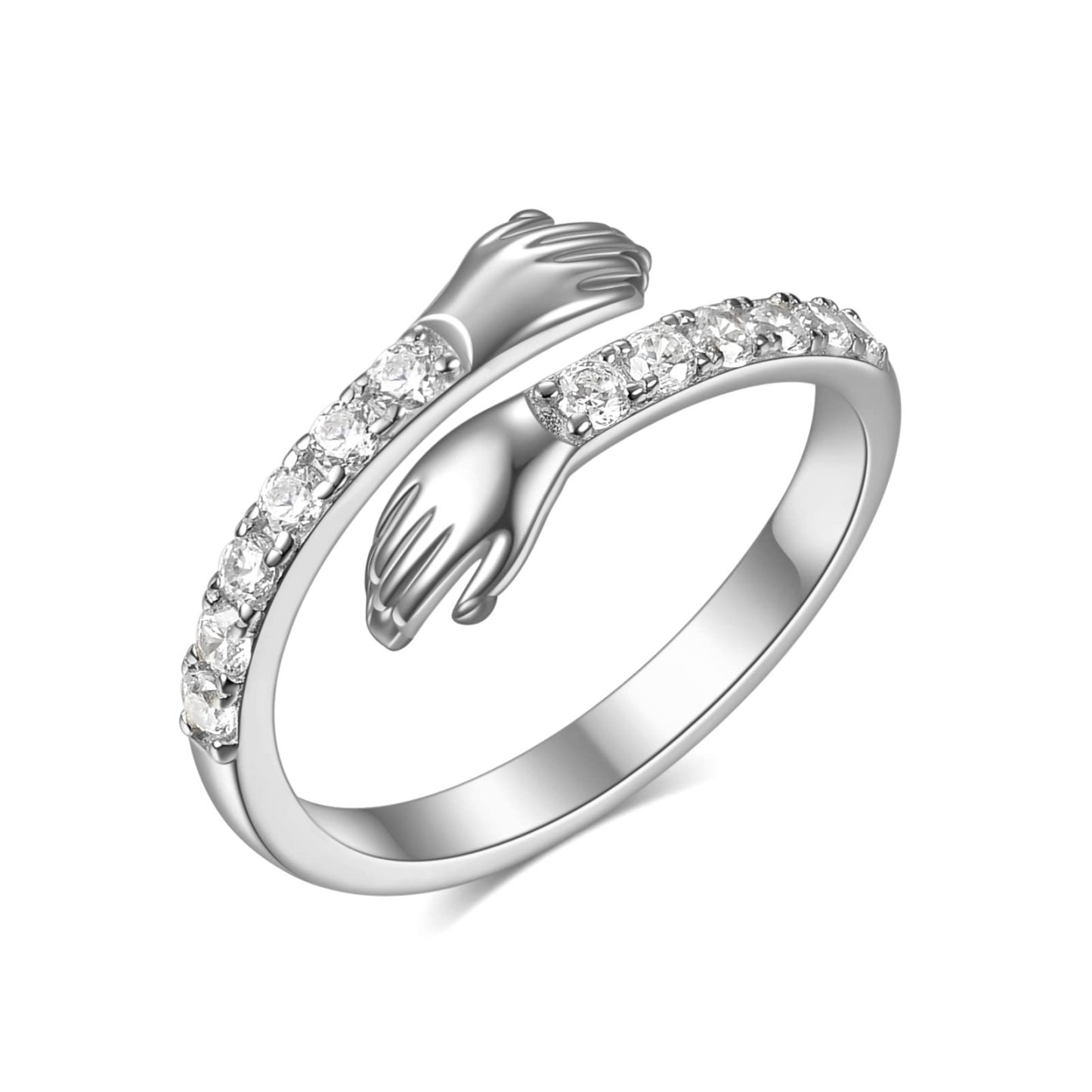 For Granddaughter - Filled It with My Love and Light Hug Ring