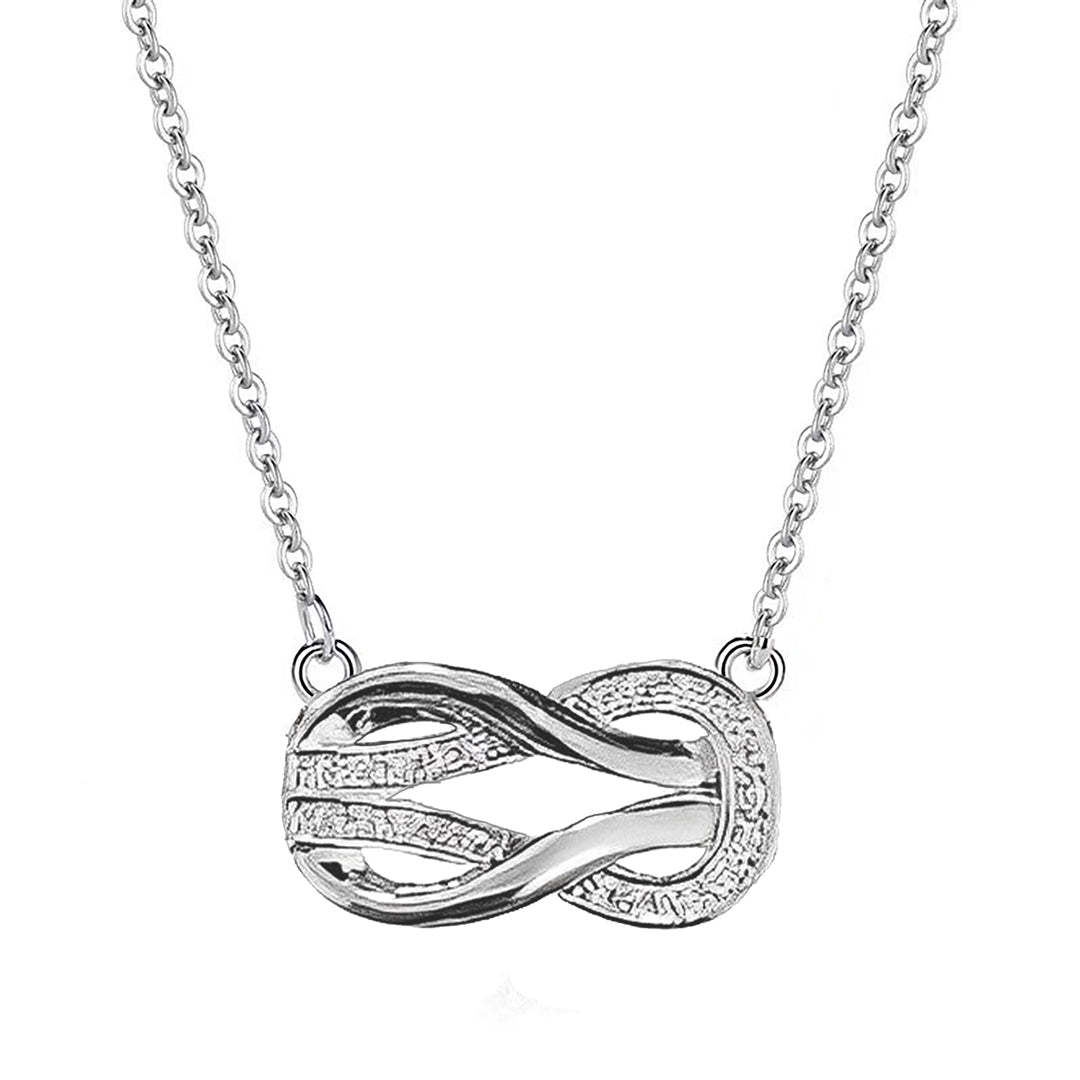 For Friend- S925 Not Sisters By Blood But Sisters By Heart Kont Infinity Necklace