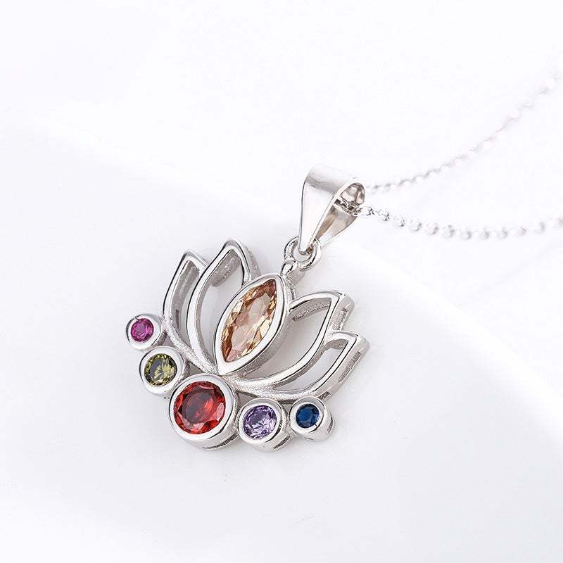 S925 2022 Free to Begin Again Lotus Necklace