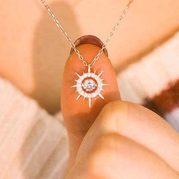 S925 Sun Will Rise Necklace