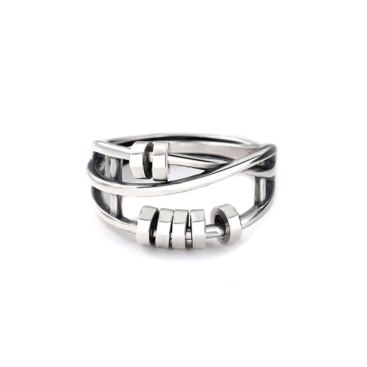 For Daughter - Drive Away Your Anxiety Beads Fidget Ring