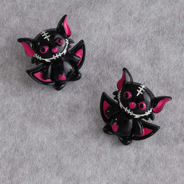 Ghost Face Pumpkin Ghost Reaper Stud Earrings