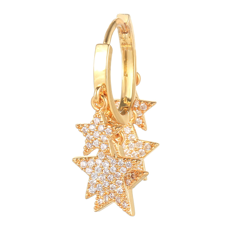 Stars Stack Earrings