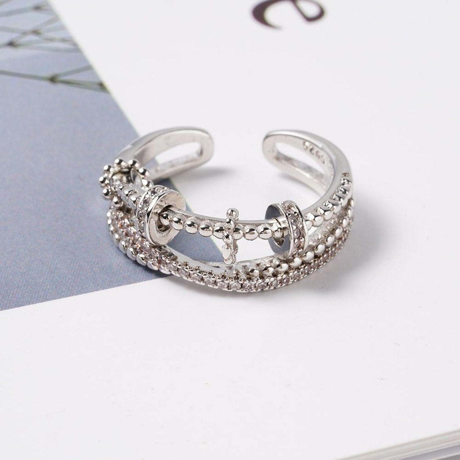 For Daughter - S925 Drive Away Your Anxiety Fidget Ring