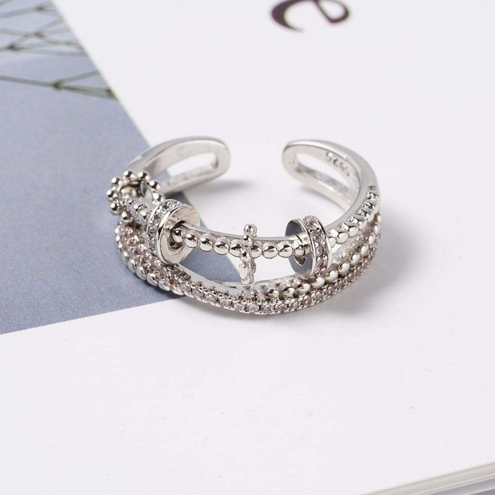 For Daughter - S925 Drive Away Your Anxiety Fidget Ring