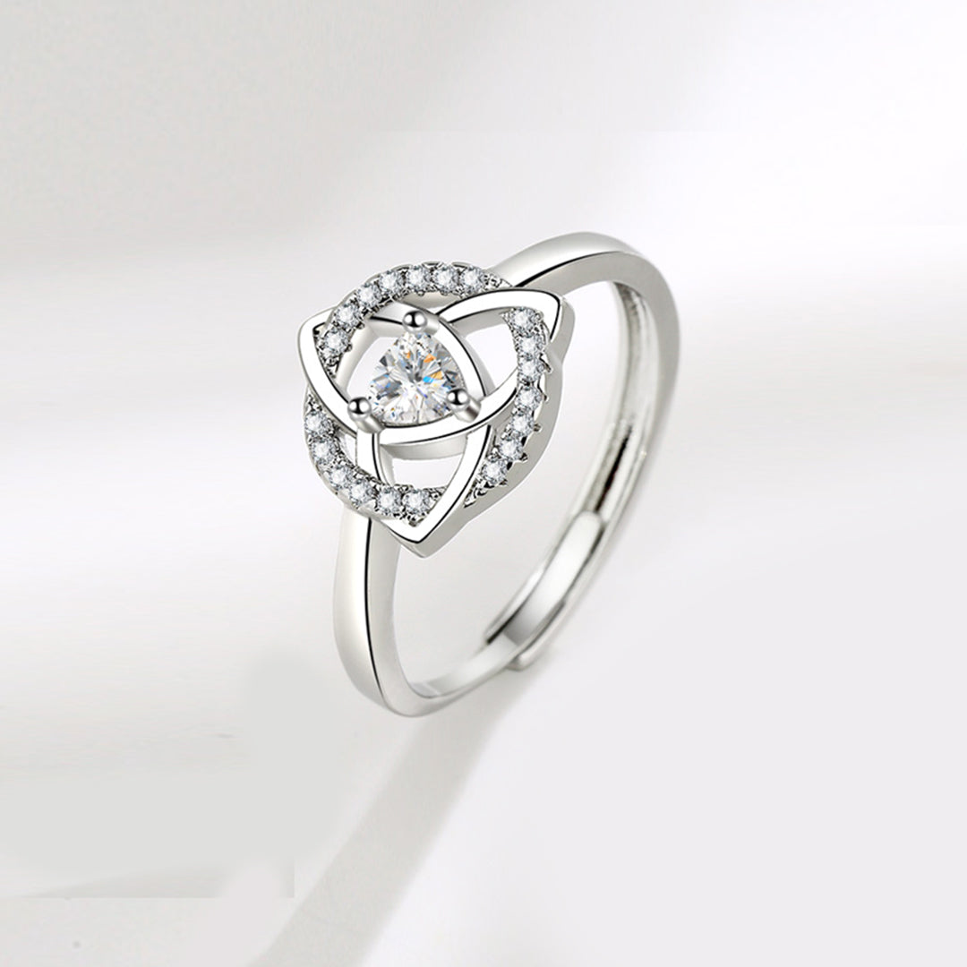 For Love - S925 I Love You Until Infinity Runs Out Celtic Knot Ring