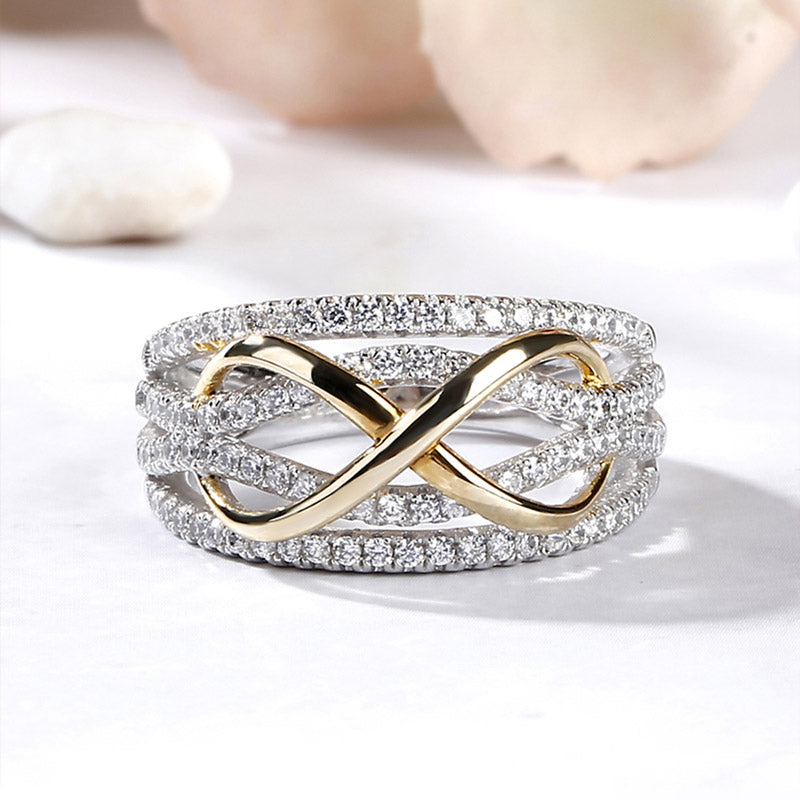Infinite Love Unbreakable Bond Infinity Ring