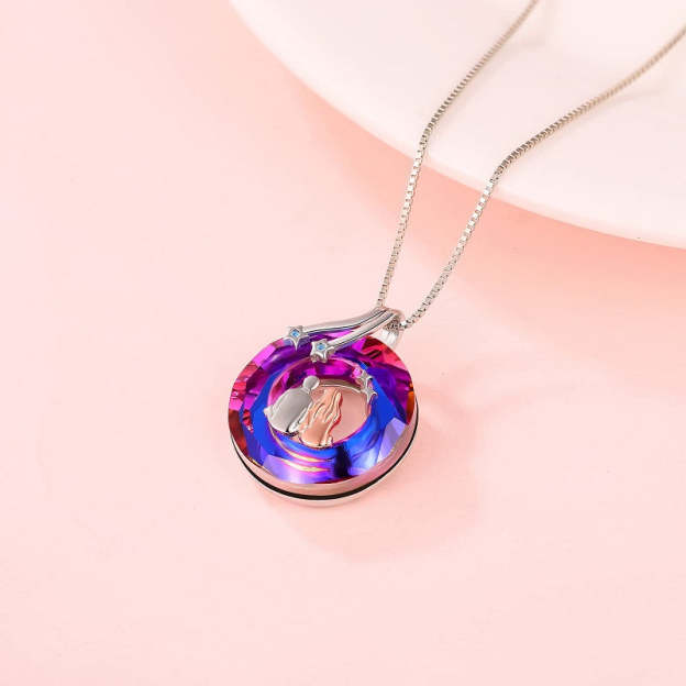 For Love - S925 You are My World Couple Love Star Necklace