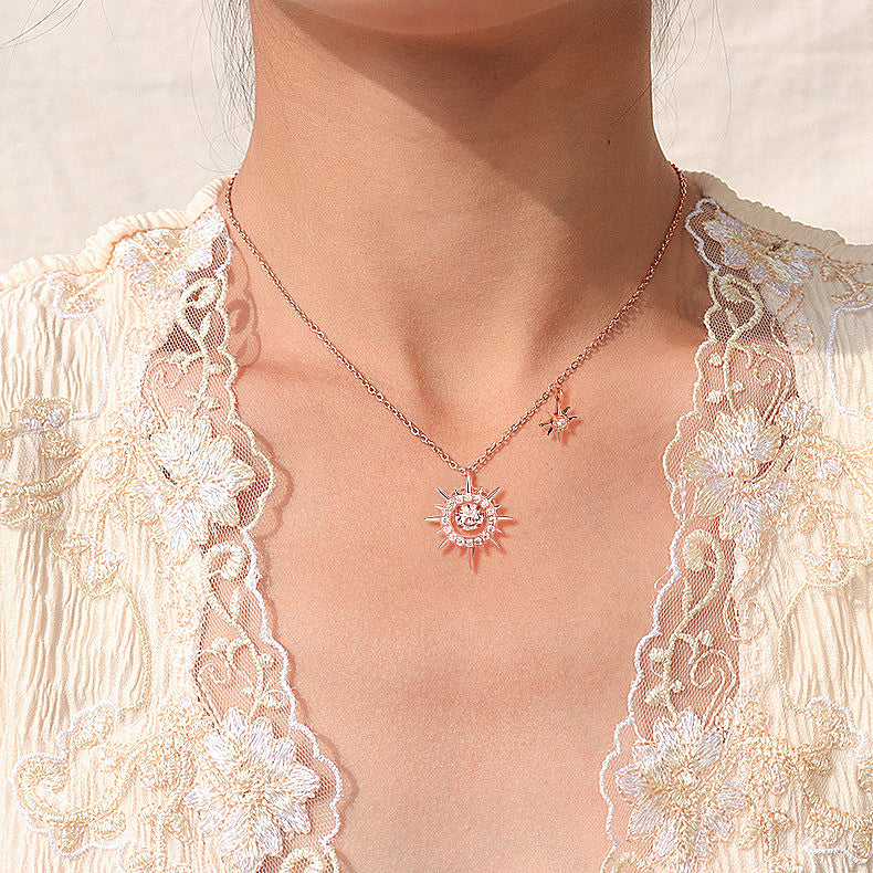 S925 Sun Will Rise Necklace