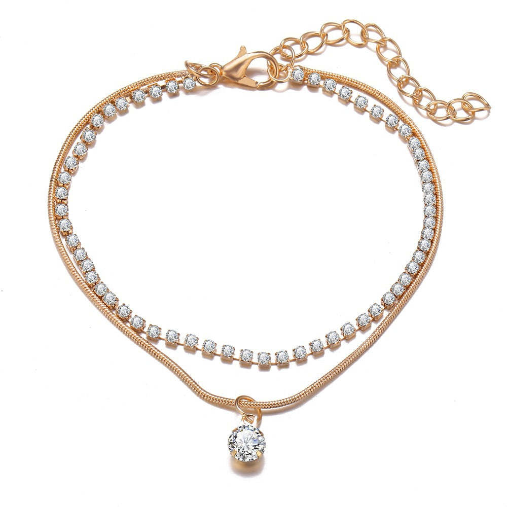Simple Layer Anklet